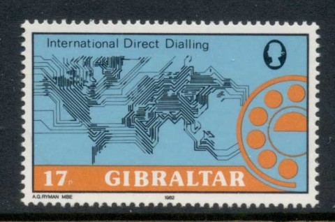 Gibraltar-1982-Direct-Telephone-Dialling-MUH