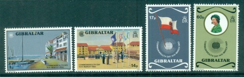 Gibraltar-1983-Commonwealth-Day-MUH