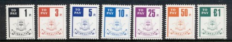 Gibraltar-1984-Postage-Dues-MUH