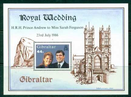 Gibraltar-1986-Royal-Wedding-MS-MH-Lot20739