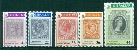 Gibraltar-1986-Stamp-centenary-MH-Lot20731