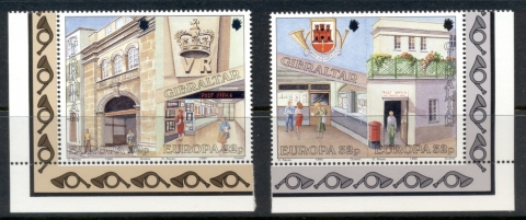 Gibraltar-1990-Europa-Post-Offices-MUH