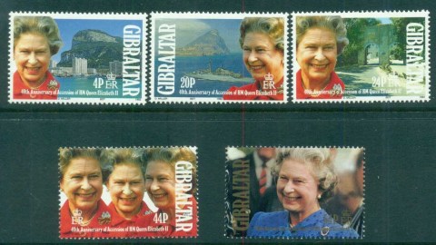 Gibraltar-1992-QEII-Royal-Accession-to-Throne