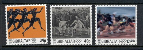 Gibraltar-1996-Modern-Olympic-Games-Centenary-MUH