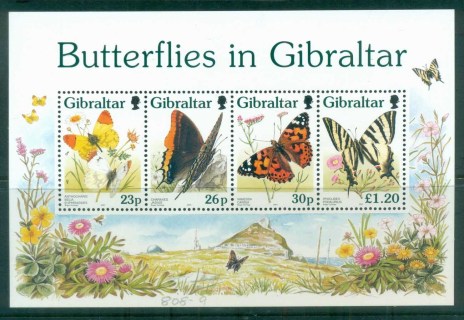 Gibraltar-1997-Butterflies-MS-MUH