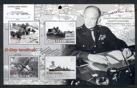 Gibraltar-2004-D-Day-60th-Anniversary-MS-MUH