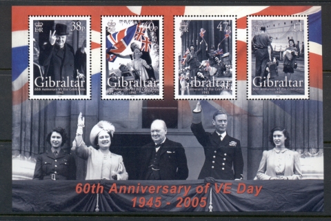 Gibraltar-2005-VE-Day-60th-Anniversary-MS-MUH