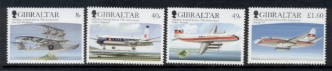 Gibraltar-2006-Airmail-Services-75th-Anniversary-MUH