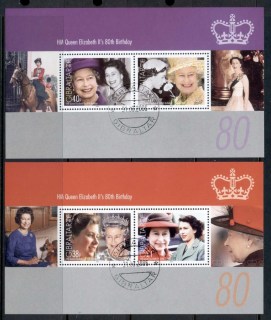 Gibraltar-2006-QEII-80th-Birthday-2x-MS-CTO