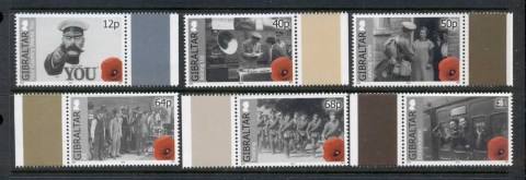 Gibraltar-2014-WWI-centenary-MUH