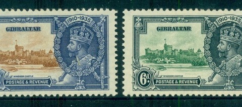 Gibraltar-1935-KGV-Silver-Jubilee-MLH