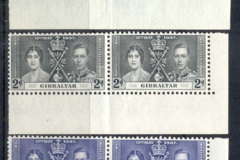 Gibraltar-1937-KGVI-Coronation-pr-MUH