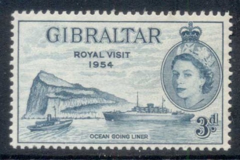 Gibraltar-1954-Royal-Visit