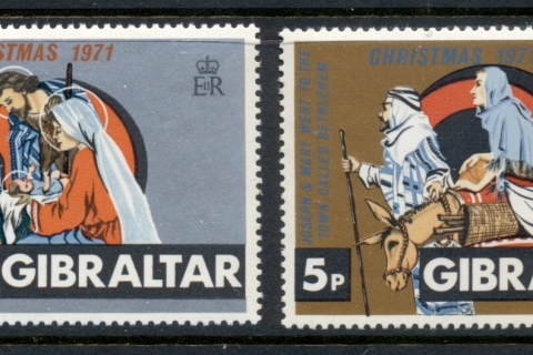 Gibraltar-1971-Xmas-MUH