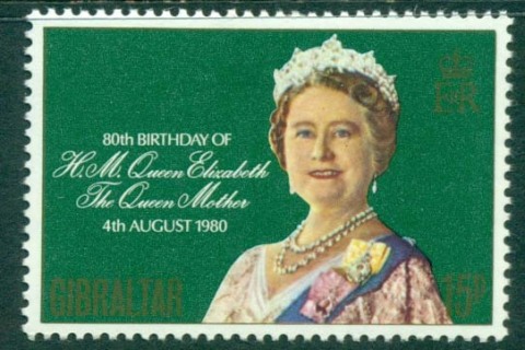 Gibraltar-1980-Queen-Mother-80th-Birthday-MH-Lot20705