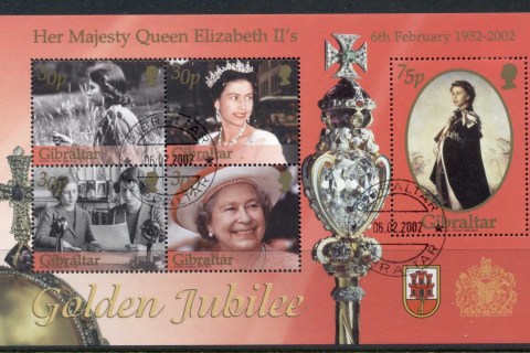 Gibraltar-2002-QEII-50th-Anniversary-Of-Reign-MS-CTO
