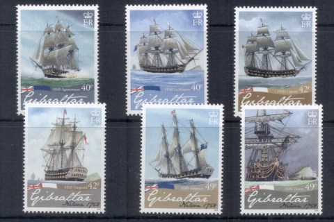 Gibraltar-2008-Nelson-250th-Birth-Anniversary-Ships-MUH