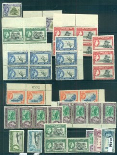 Gilbert-Ellice-Is-1950s-KGVI-QEII-Asst-MUH-MLH-lot81486