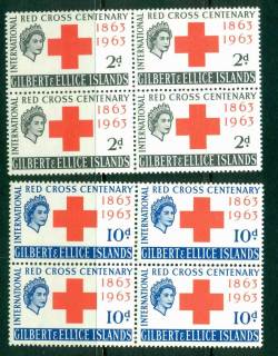 Gilbert-Ellice-Is-1963-Red-Cross-Block-4-MUH-lot23420