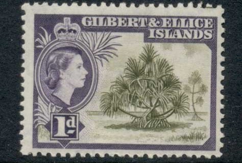 Gilbert-Ellice-Is-1956-QEII-Pictorial-1d-MLH