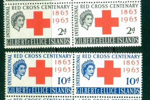 Gilbert-Ellice-Is-1963-Red-Cross-Block-4-MUH-lot23420