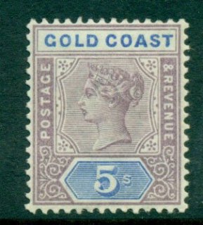 Gold-Coast-1889-94-5-dull-mauve-blue-MH-Lot27518