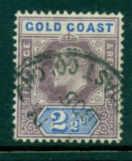 Gold-Coast-1902-2½d-dull-purple-ultra-SG41-FU-Lot27528