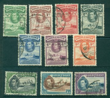 Gold-Coast-1938-41-Asst-FU-Lot27541