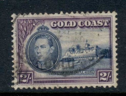 Gold-Coast-1938-41-KGVI-Pictorial-2-short-perfs-FU