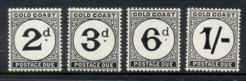 Gold-Coast-1951-52-Postage-Dues-MLH