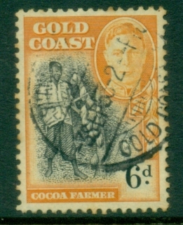 Gold-Coast-1948-KGVI-Pictorial-6d-Cacao-Farmer-FU
