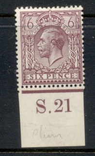 GB-1912-13-KGV-6d-Portrait-wmk-single-cypher-control-S-21-MLH