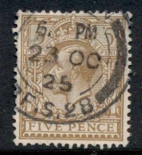 GB-1912-13-KGV-Portrait-5d-brown-FU