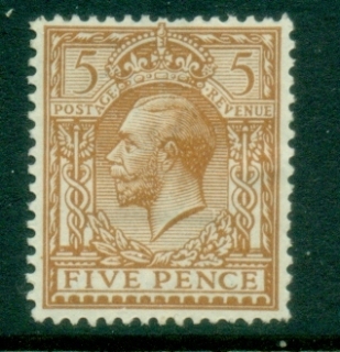 GB-1912-13-KGV-Portrait-Wmk-Crown-GVR-5d-MLH