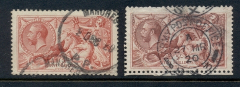 GB-1918-19-Seahorse-5-Bradbury-2xshades-FU