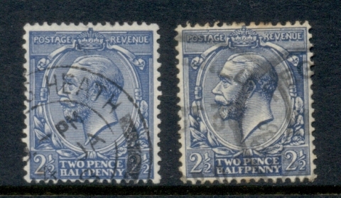 GB-1924-26-KGV-2-5d-wmk-Block-cypher-2xshades-FU