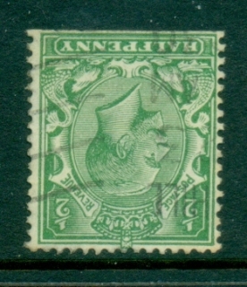 GB-1924-KGV-Portrait-Wmk-Crown-block-GVR-Multiple-Inverted-0-5d-FU