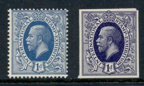 GB-1929-Intl-Stamp-Exhibition-2v-MUH