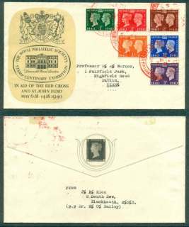 GB-1940-Stamp-Centenary-FDC-lot51439