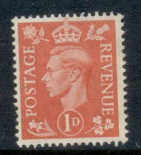 GB-1941-42-KGVI-Portrait-1d-vermillion-MUH