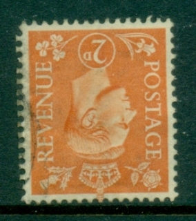 GB-1941-42-KGVI-Portrait-Wmk-Inverted-2d-FU