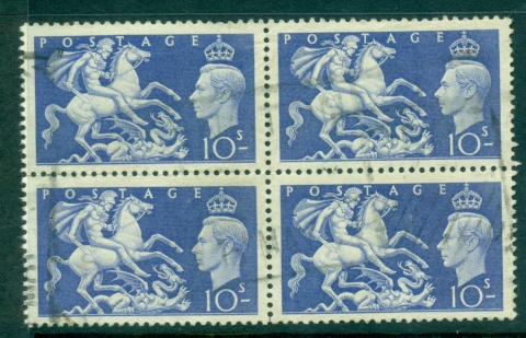 GB-1951-High-Values-10-Block-4-VFU-lot32712