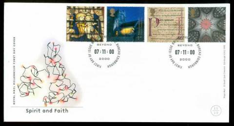 GB-2000-Spirit-Faith-FDC-lot21577