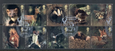 GB-2004-Woodland-Animals-blk10-FU