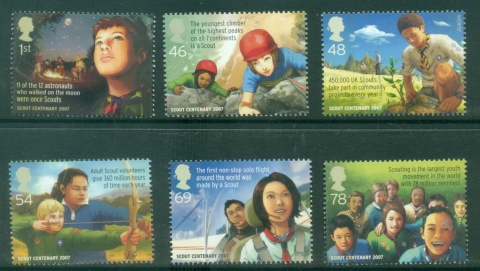 GB-2007-EUROPA-Stamps-The-100th-Anniversary-of-Scouting-MUH
