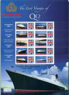 GB-2008-Last-Voyage-of-the-QE2-Stamp-Sheet-Signed-Captain-Ian-McNaughtBCSHEET18Slot43672