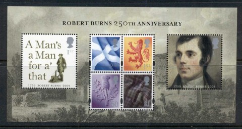 GB-2009-Robert-Burns-250th-Anniversary-MS-MUH