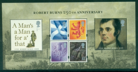GB-2009-The-250th-Anniversary-of-the-Birth-of-Robert-Burns-1759-1796-MS-MUH
