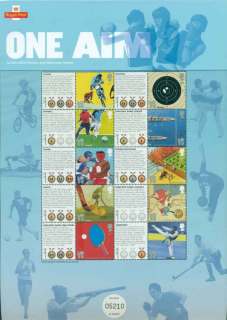 GB-2010-One-Aim-Olympics-Smilers-Sheet-Pack-Lot43701