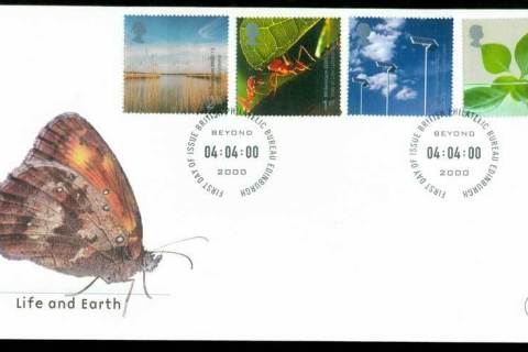GB-2000-Life-Earth-FDC-lot21590